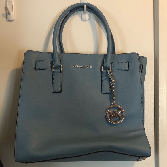 Michael Kors Handbags - REAL Cadet Blue Michael Kors Bag